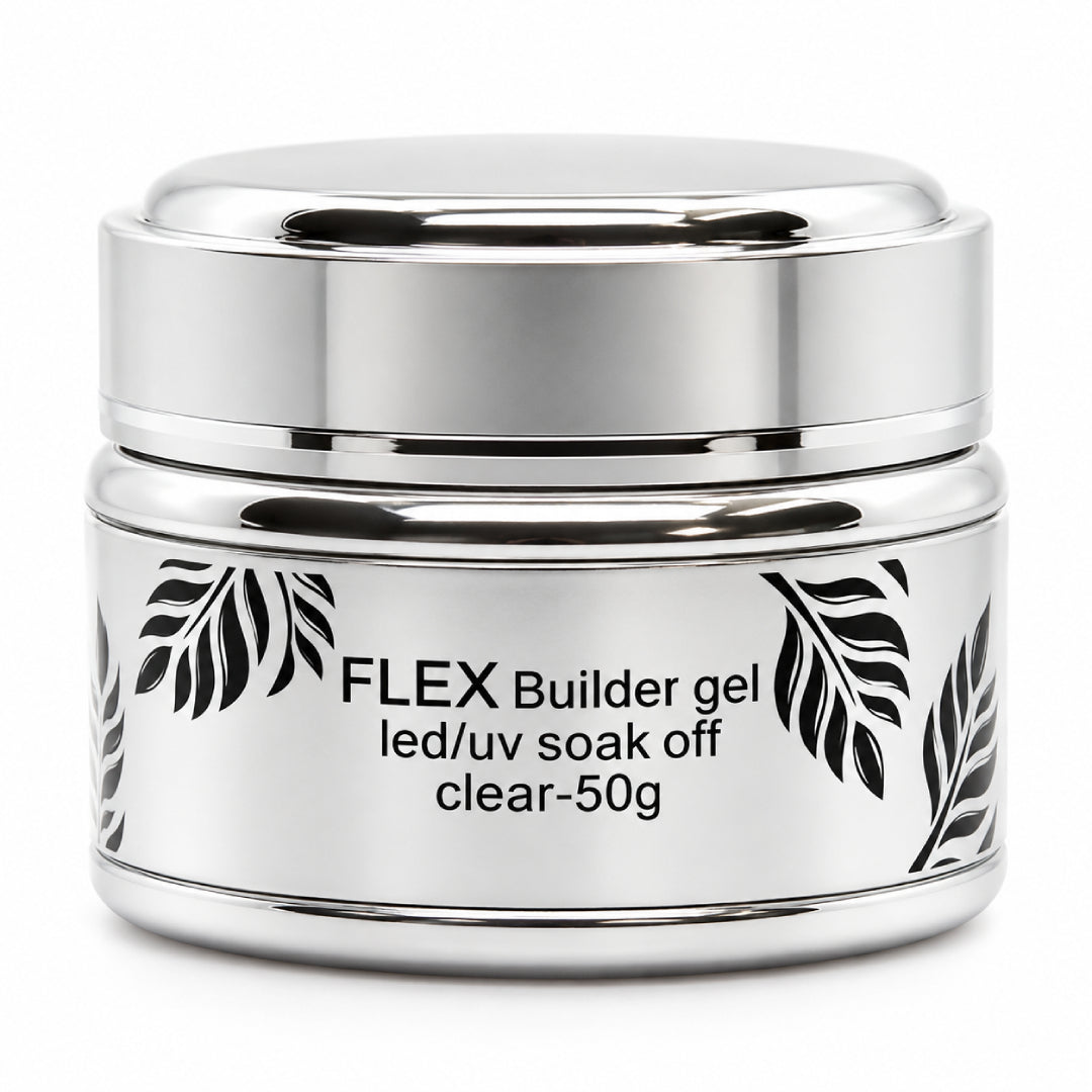 Flex LED/UV Soak-off Builder Gel - Clear