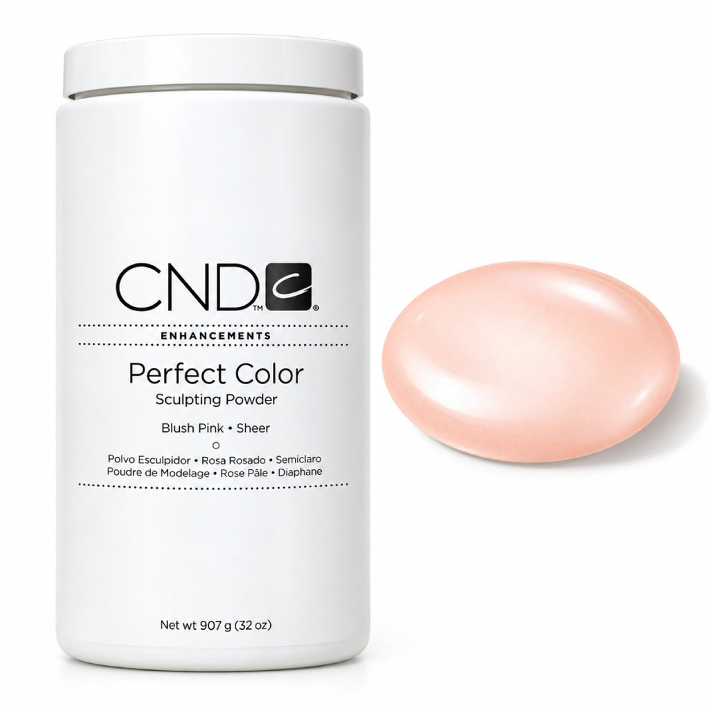 CND Perfect Color Sculpting Acrylic Powder - Blush Pink Sheer (32 oz)