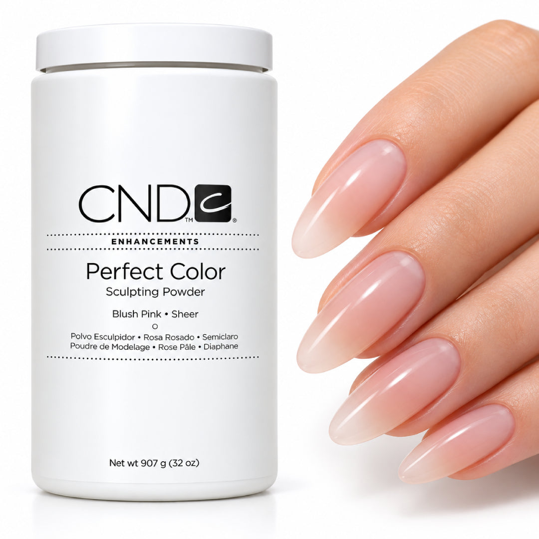 CND Perfect Color Sculpting Acrylic Powder - Blush Pink Sheer (32 oz)