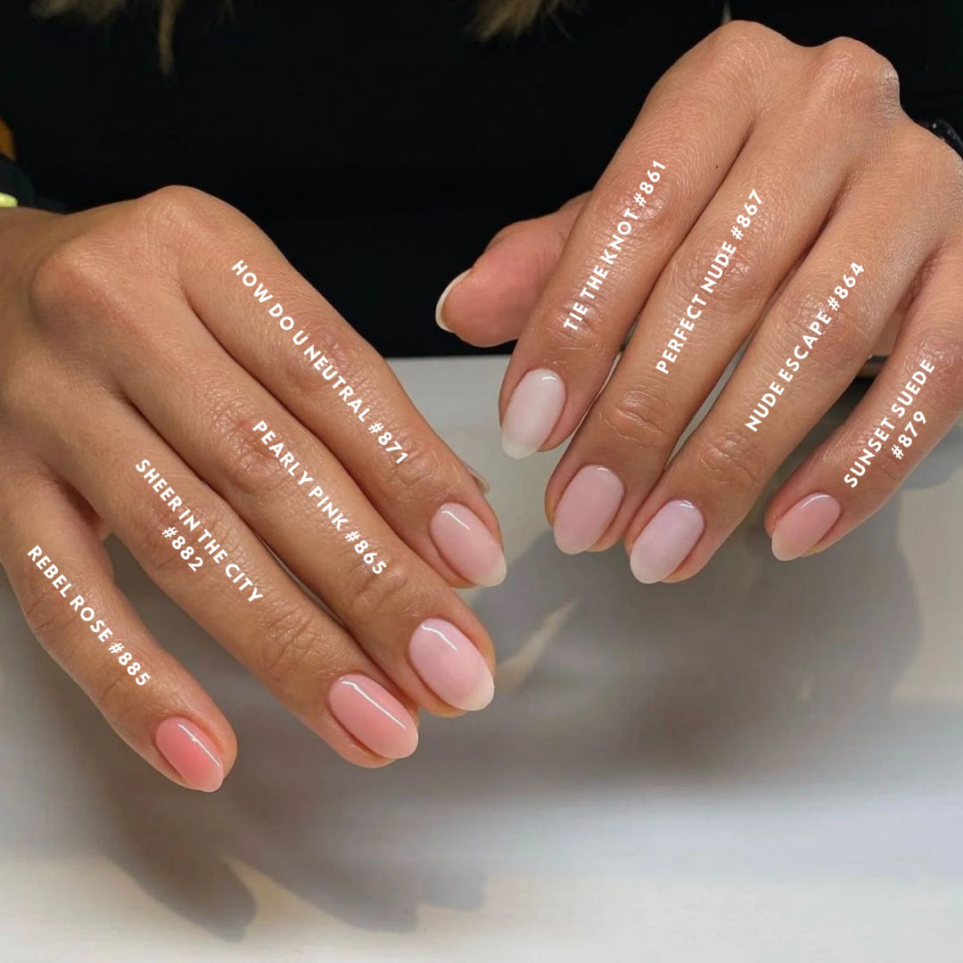 DND - Sheer Gel Polish & Nail Lacquer - Sheer In The City - #882