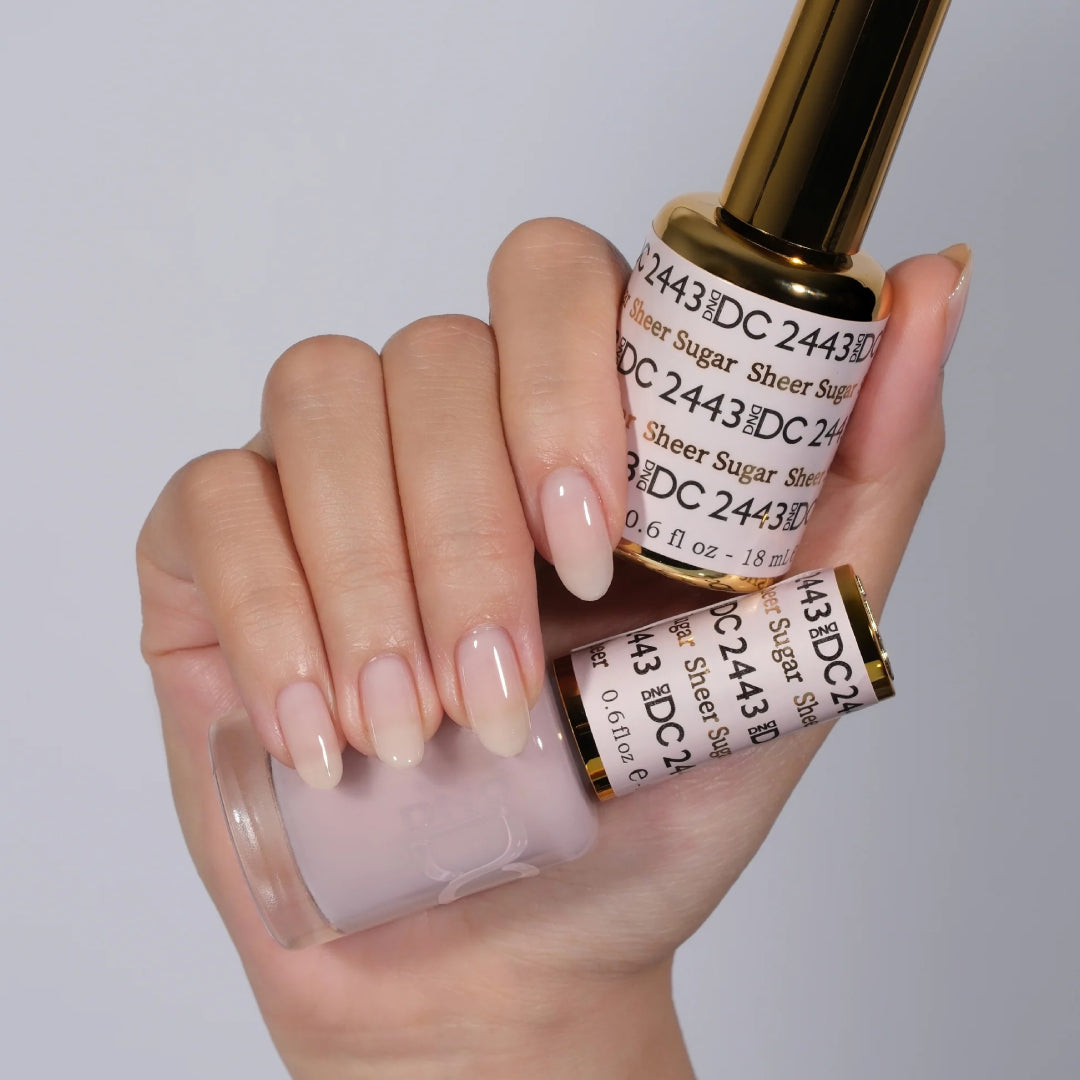 DND DC - Sheer Gel Polish & Nail Lacquer - Sheer Sugar - #2443
