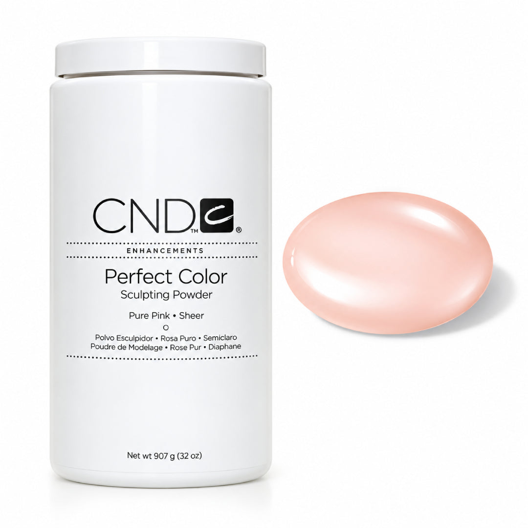 CND Perfect Color Sculpting Acrylic Powder - Pure Pink Sheer (32 oz)