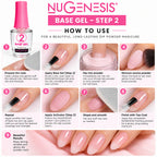 NUGENESIS - Dip Nail Base Gel - Step 2