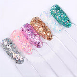 Nail Art 3D Mixed Shaped - Charm Glitter Flakes
