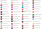 Nugenesis Dip Powder Colors
