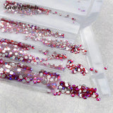 Multi Size Glass Nail Rhinestone