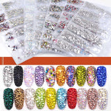 Multi Size Glass Nail Rhinestone