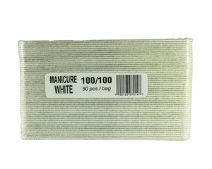 Nail File Round White 7"