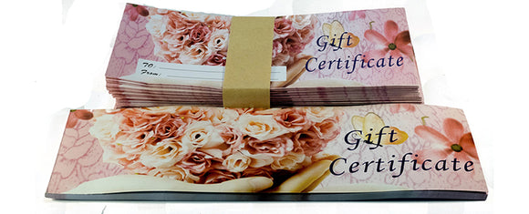 Envelope Gift Certificates